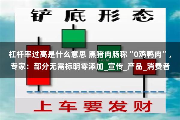 杠杆率过高是什么意思 黑猪肉肠称“0鸡鸭肉”，专家：部分无需标明零添加_宣传_产品_消费者