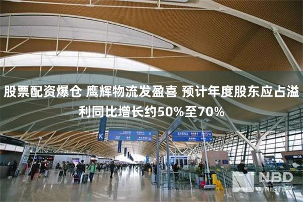 股票配资爆仓 鹰辉物流发盈喜 预计年度股东应占溢利同比增长约50%至70%
